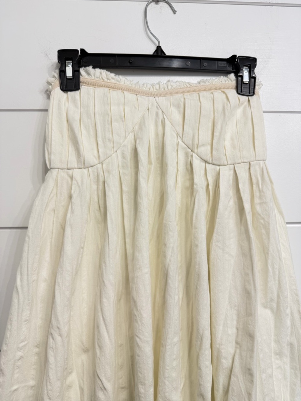 Free-est by Free People Ivory Poppy Cotton Midi Dress Size Medium 36581 - Picture 9 of 16